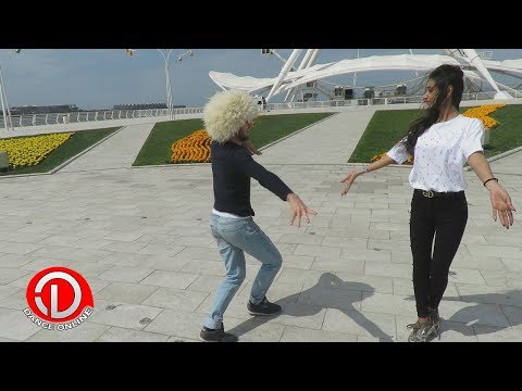 Девушка и Парень Красиво Танцуют В Баку 2018 HD (Новая Чеченская Лезгинка 2018)