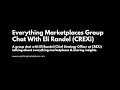 Everything Marketplaces Group Chat #018 Eli Randel, Chief Strategy Officer at CREXi
