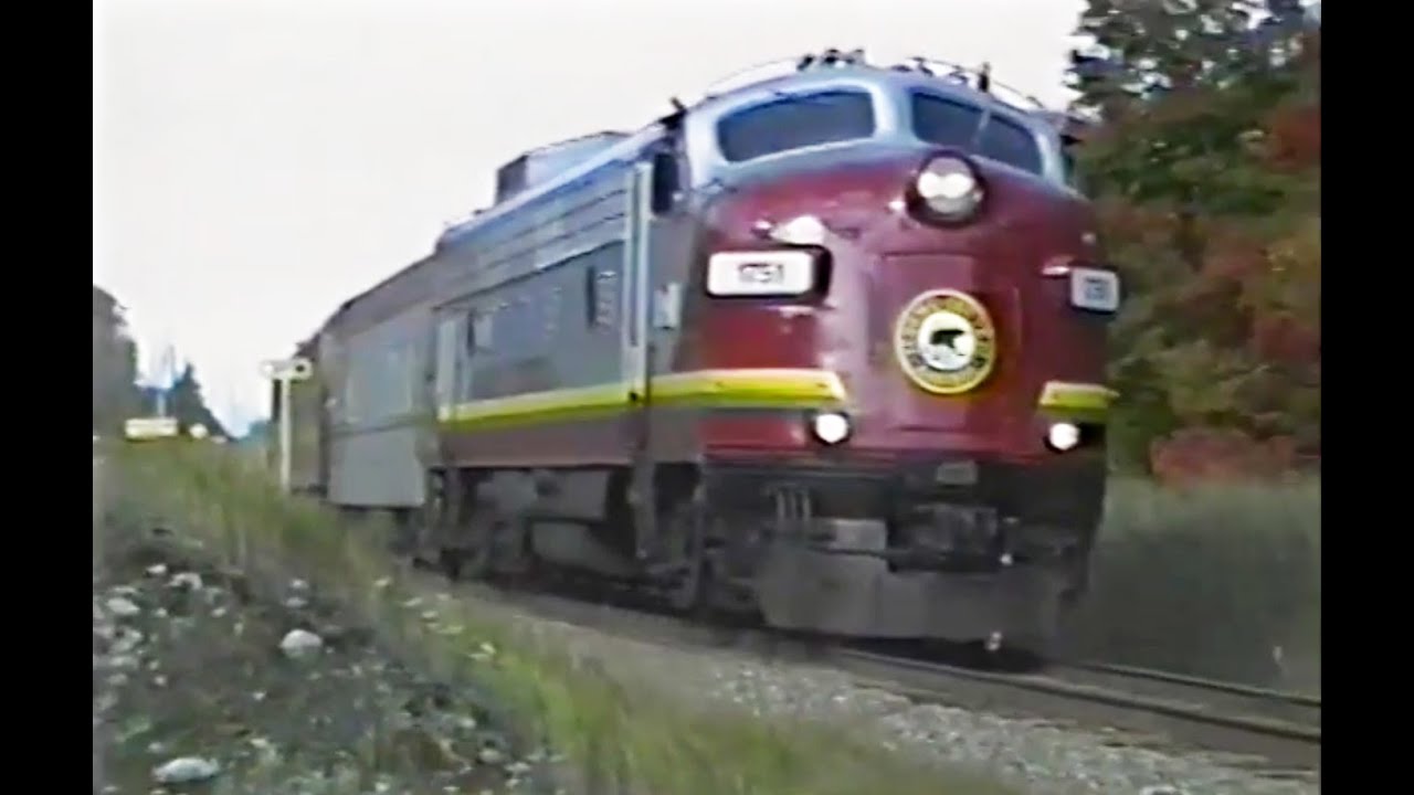 Trains of Sault Ste Marie Ontario September 23 1995 YouTube