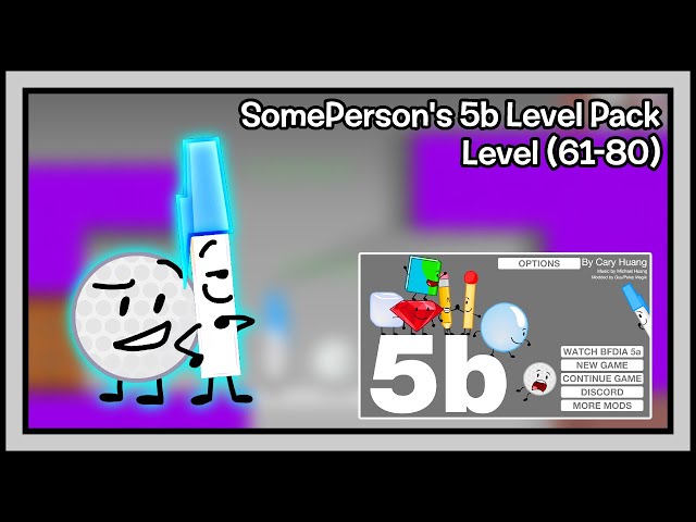 bfdia 5b level pack by inverted sonic