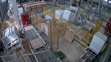 Inline pallet turner - TOPPY LSHAPE