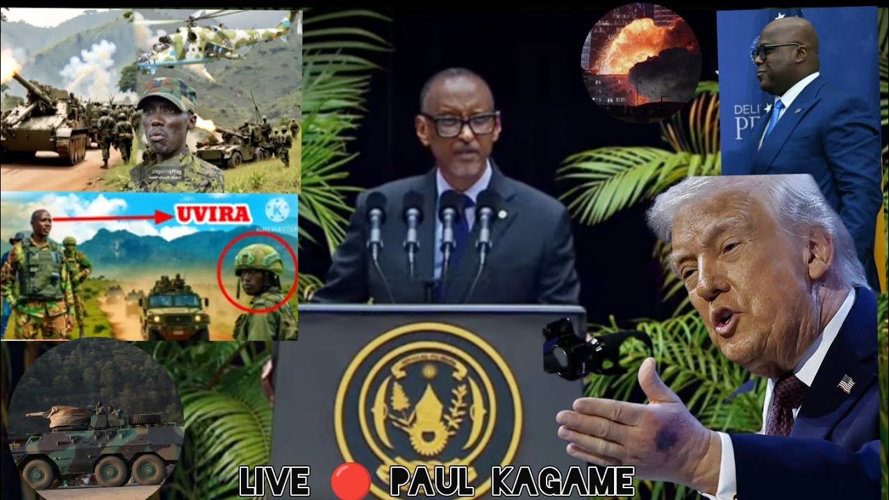 🔴LIVE: Democratic Dinner / Remarks by H.E Paul Kagame.Congo,Goma,Uvira, America, Donald Trump