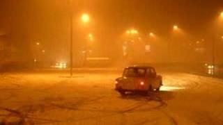 trabant drifting in the winter :)