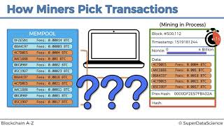 Blockchain A-Z™: Learn How To Build Your First Blockchain - How Miners Pick Transactions (Part 1)