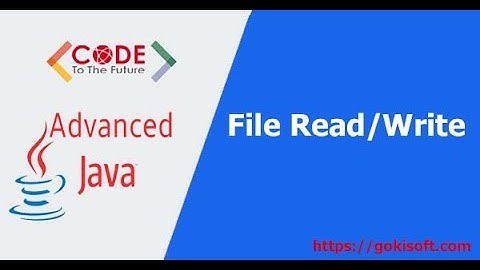 Phần 5 | Đọc ghi file FileInputStream, FileOutputStream, ObjectInputStream | Khóa học Java nâng cao