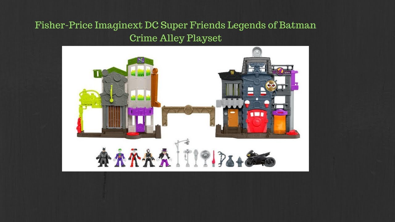 imaginext crime alley