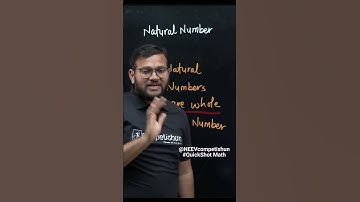 Find Out The Natural numbers are Whole numbers With QuickShot Math | #shorts #neev #maths