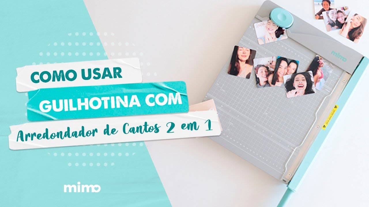 Guilhotina Manual para Papel - 2 em 1 com Arredondador de Cantos Mimo - Conheça e Saiba Como Usar