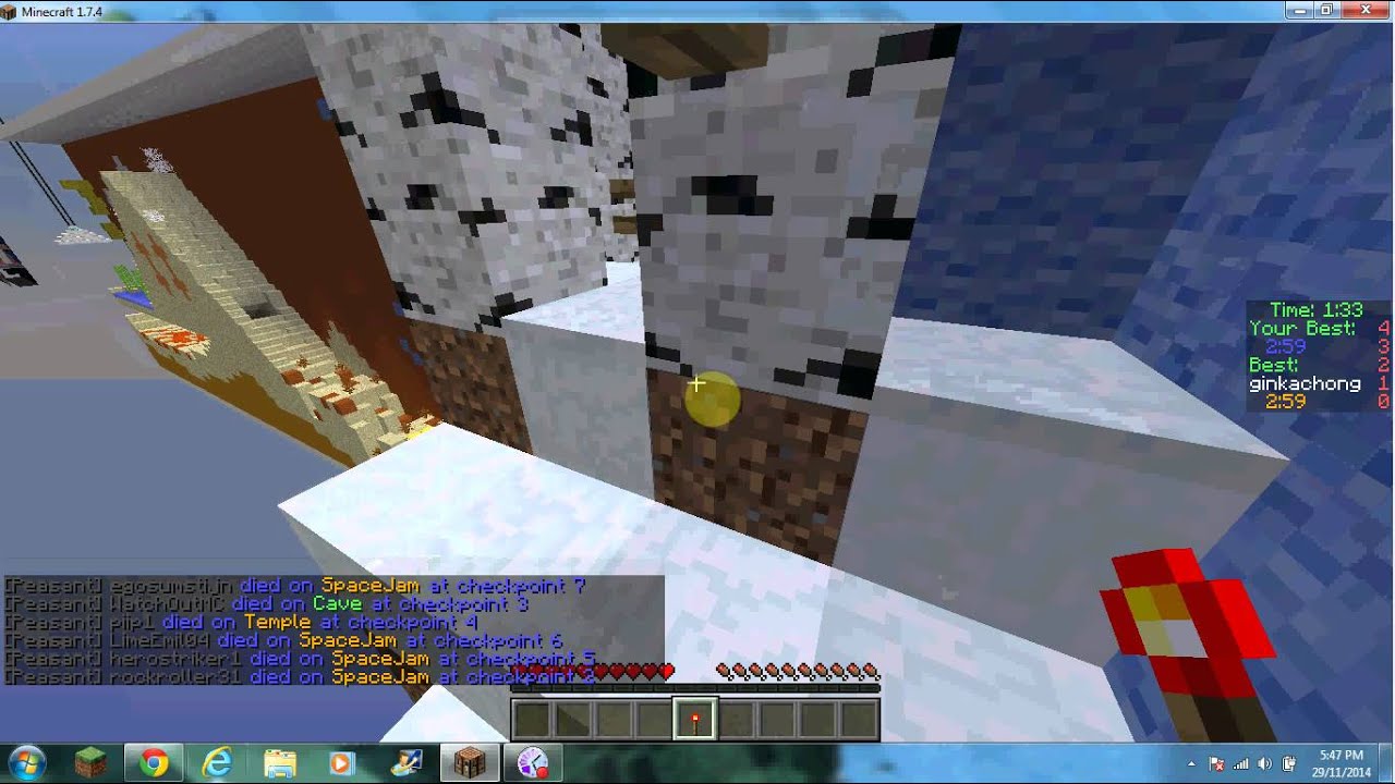 Woodycraft Speedrun : BiomeBlitz - YouTube