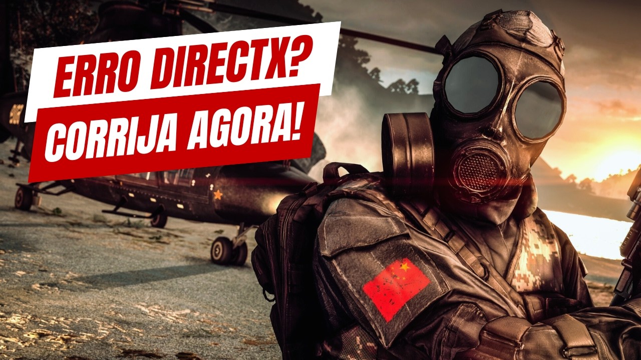 GUIA COMPLETO! Como Resolver o ERRO DirectX no Battlefield 6 (PASSO A PASSO)