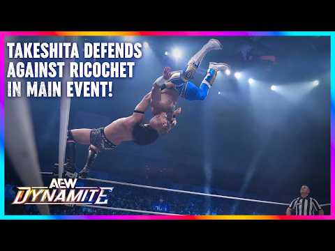 Could Ricochet Take International Title From Takeshita | AEW Dynamite