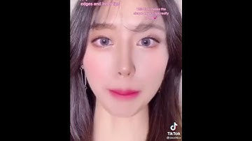 Beautiful Korean gradient lip Tutorial #korean #lips #shorts