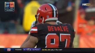 Seth Devalve - Tight End - Cleveland Browns 2016 Season / Campaign