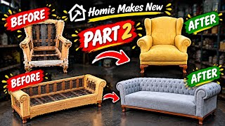 Information The Most Satisfying Sofa Makeover | Full Upholstery Process Part 2 Guide