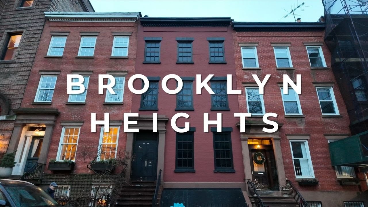 [4K] America’s First Suburb Brooklyn Heights Walking Tour YouTube