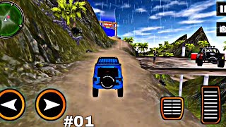 Offroad jeep driving mountain game part 01|Sky Touch Gamer|#gameplay #cargames #game #carstunts screenshot 4