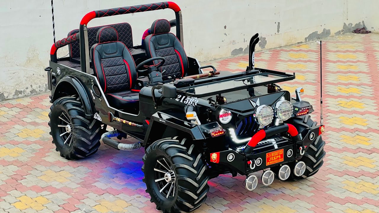 New Modified Jeep Ready For Punjab 