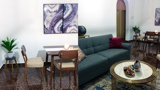 I DECORATED A LIVING ROOM FROM SCRATCH ON A BUDGET  || GHANA APARTMENTS LIVING ROOM || MSS WINNIE
