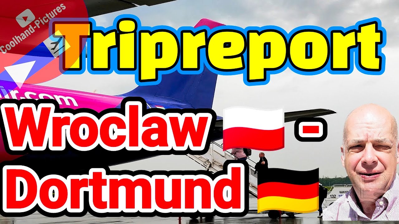 Tripreport Wizzair Airbus A321 Wroclaw - Dortmund - bad weather and bad cabin