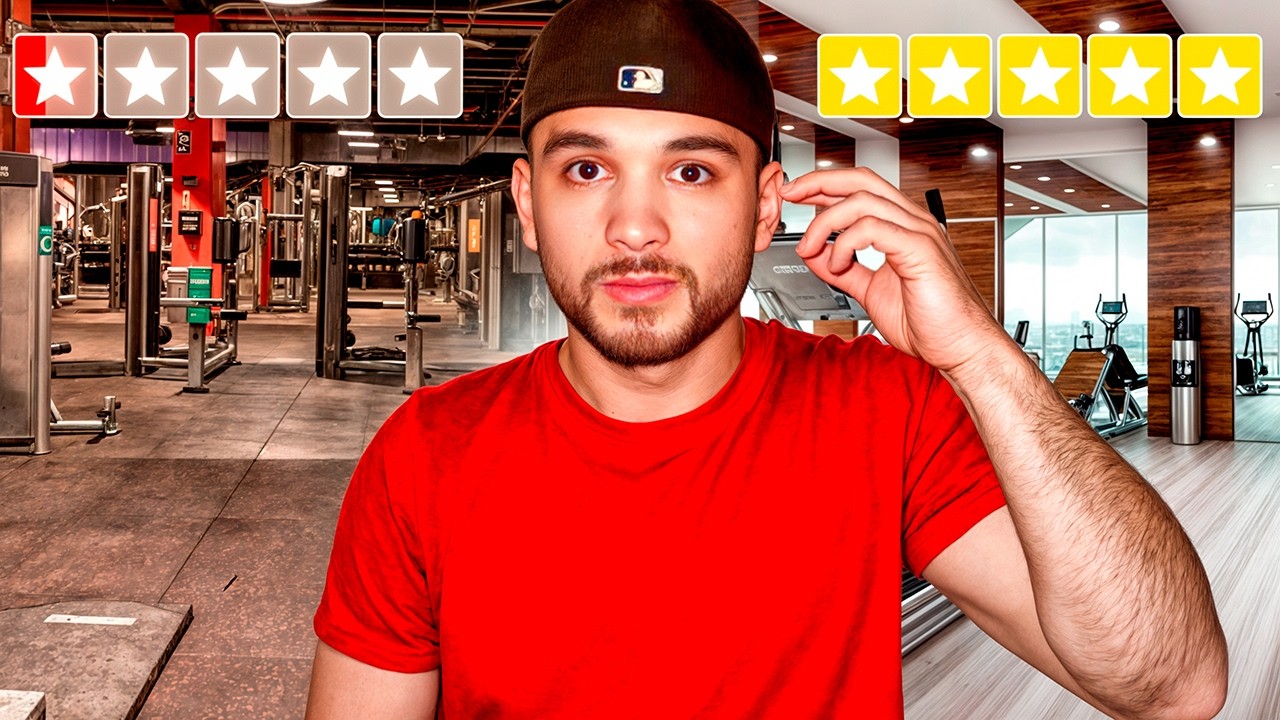 SOBREVIVI AL GYM MAS BARATO Y AL MAS CARO//JAVIER MUÑOZ