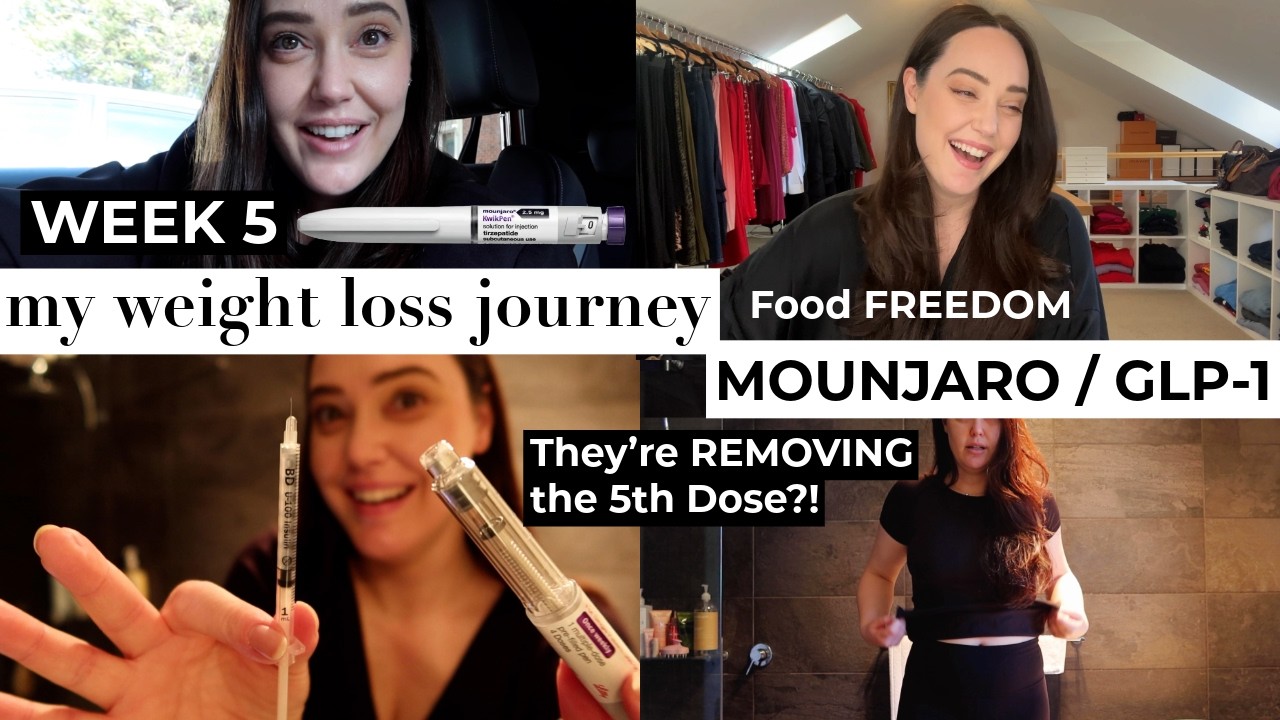 5-я неделя на Мунджаро | Моя первая 5-я доза 💉 Лилли отменяет 5-ю дозу?!