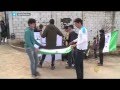 أهالي كفرنبل السورية يتظاهرون للتأكيد