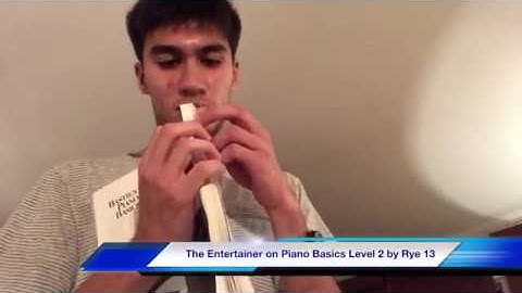 Bastien Piano Basics Level 2~The Entertainer by Scott Joplin