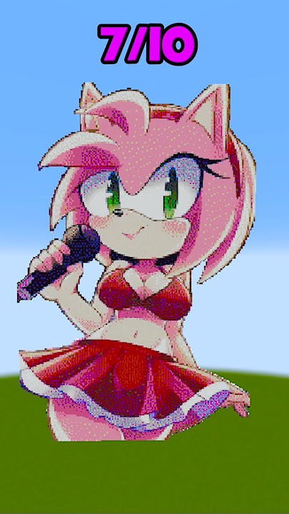 HOT Amy Rose at the END! 🥵😍🥵 #shorts