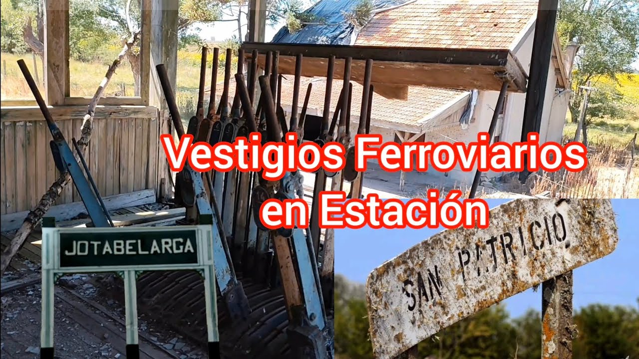 ESTACIÓN SAN PATRICIO del FERROCARRIL GENERAL SAN MARTÍN ex FERROCARRIL BUENOS AIRES AL PACÍFICO 