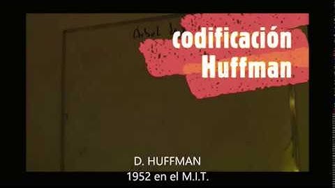 Construcción de árbol de Huffman