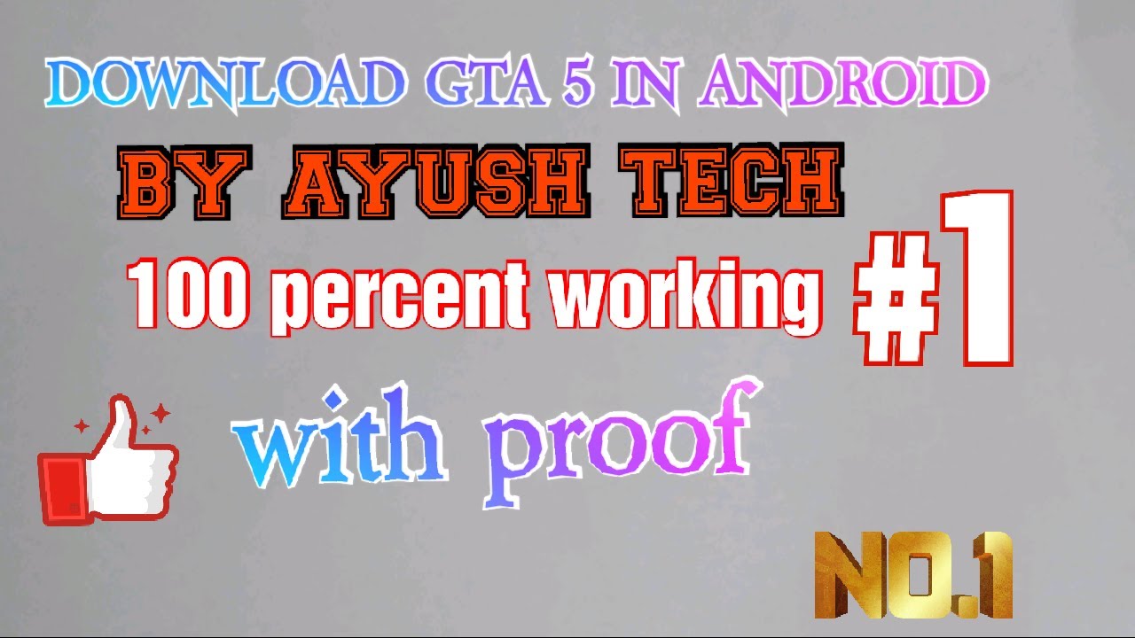Download GTA 5 In Android Without Verification With Proof 100 Percent download-gta-5-in-android-without-verification-with-proof-100-percent