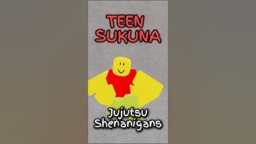 TEEN SUKUNA MOVESET IN JJS #skillbuilder #jujutsushenanigans #jjs
