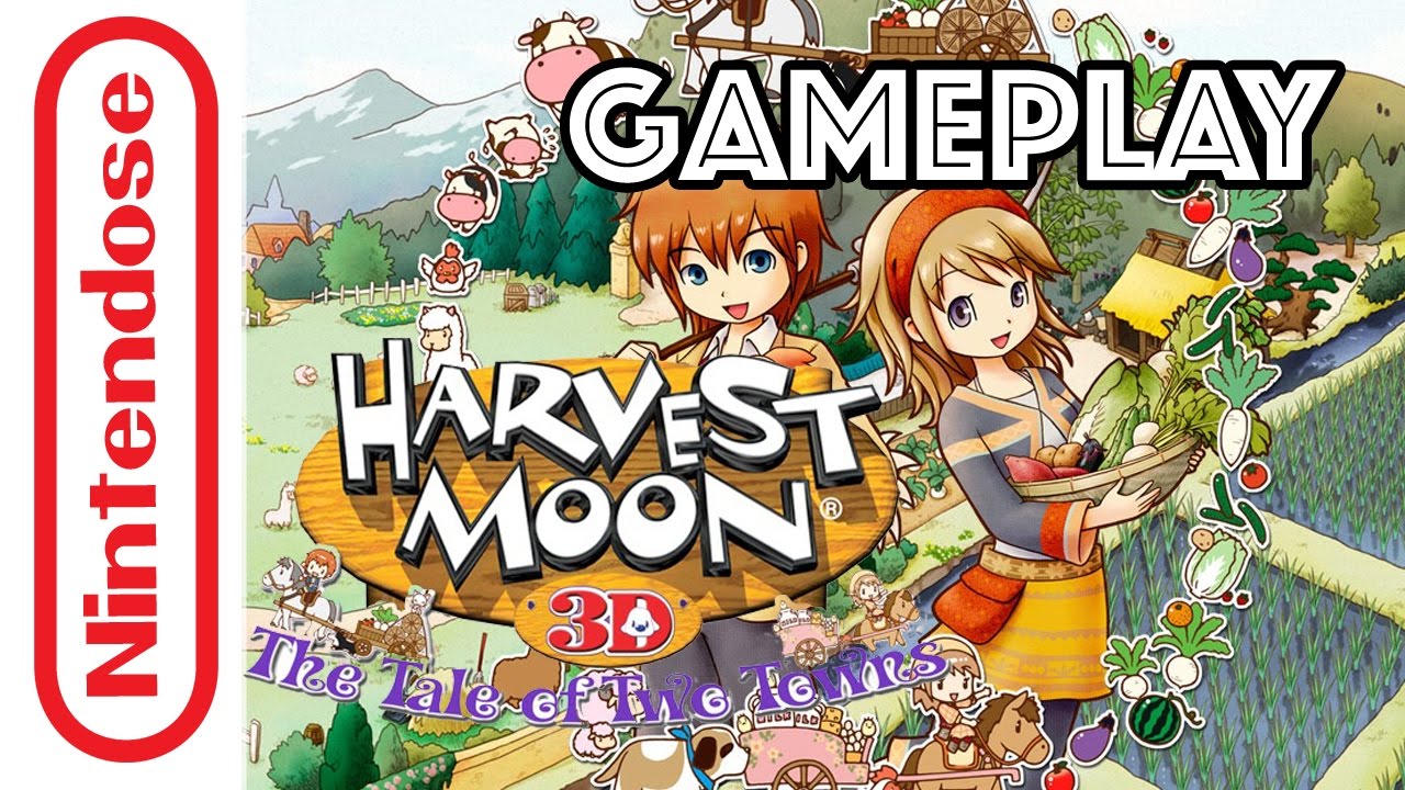 Harvest Moon The Tale of Two Towns 3DS - Gameplay - YouTube