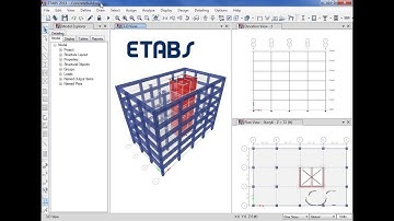 ETABS Bangla Tutorials (10 Storied Building,Wind + Earth Quake+ Load Combination & Footing A ) P -01