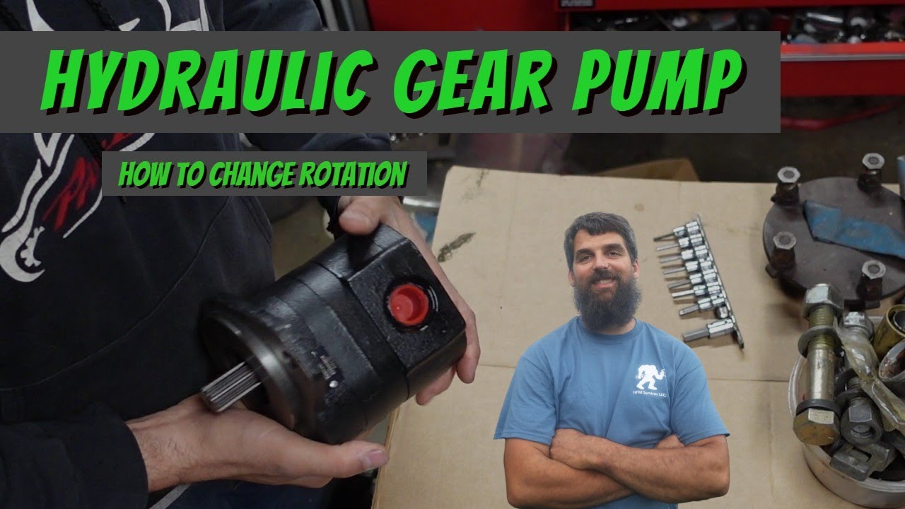 Changing The Direction Of Rotation In A Hydraulic Gear Pump