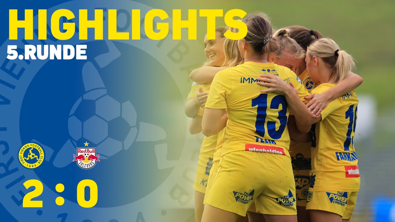 ADMIRAL Frauen Bundesliga I 5. Runde – Highlights I First Vienna FC 1894 - FC Red Bull Salzburg