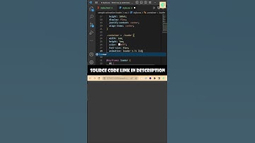 Sample round animation loader with CSS |  HTML CSS Tutorial | CodeIsMine #shorts
