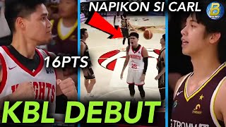 Nagpakilala Si Arvin Tolentino Solid Debut Napikon Si Carl Tamayo