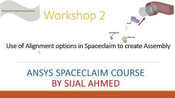 Ansys Spaceclaim tutorial | Creating Assembly