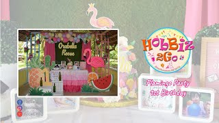 Flamingo | 1st Birthday | DIY Birthday Backdrop Ideas