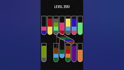 Water sort puzzle 2551
