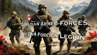 Canadian Armed Forces Is It Time For Canadas Own Foreign Legion?