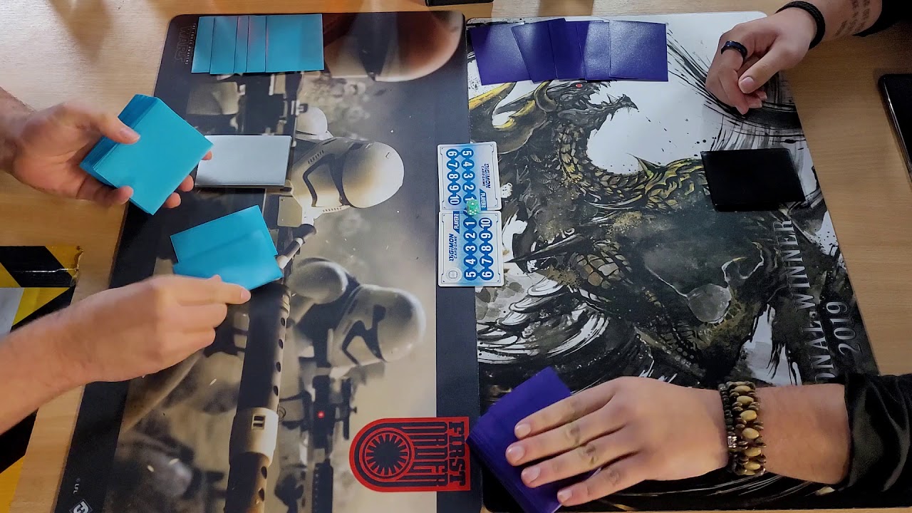 Digimon Rookie Rush vs Mono Blue