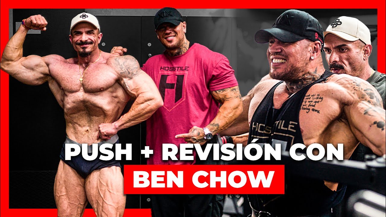 ENTRENO CON EL PREPARADOR DE HUNTER LABRADA. BEN CHOW