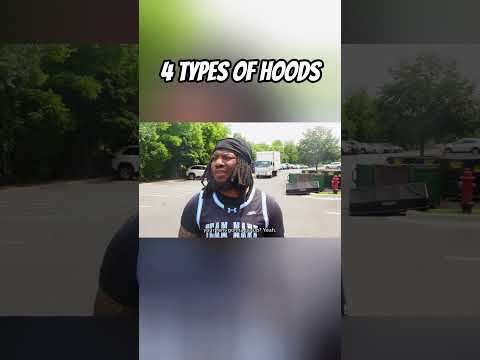 4 TYPES OF HOODS 