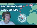 American Reacts to “Why Hurricanes Hardly Ever Hit Europe”