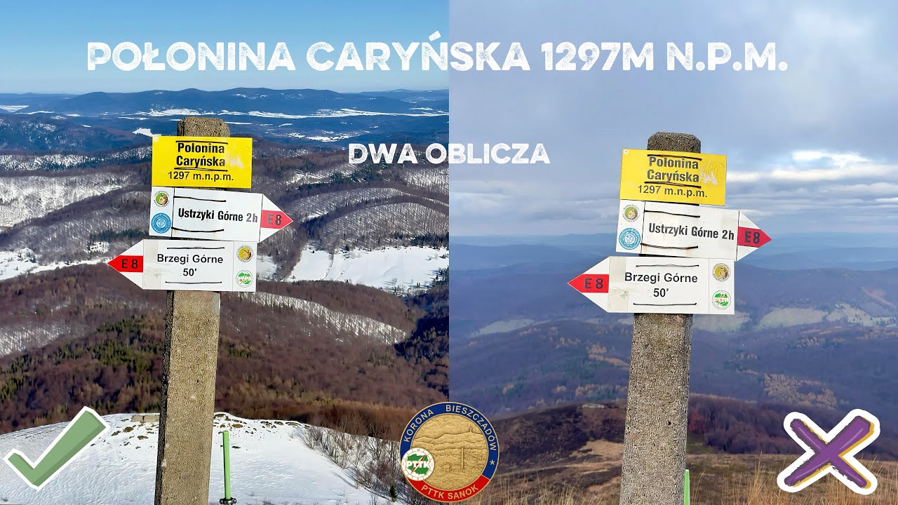 Korona Bieszczadów - Połonina Caryńska 1297 m n.p.m. 