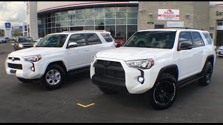 2016 4runner sr5 with a standard package in "alpine white." 6.1" touch
screen display integrated am/fm/xm/cd player, bluetooth, back up
camera, navigati...