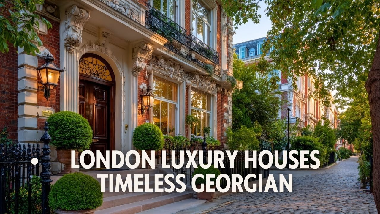 London Luxury Houses Timeless Georgian and Victorian Style with Modern Comfort
