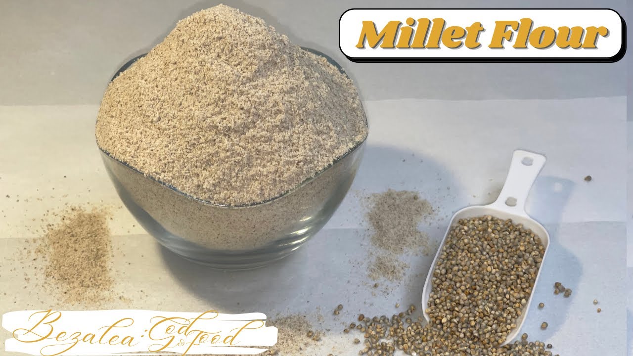 How to Make Millet Flour at HOME Ground Millet YouTube